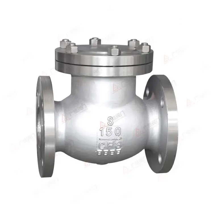 H44美标法兰止回阀