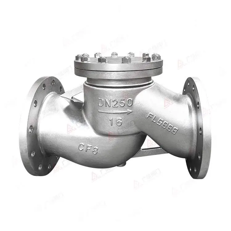 H41升降式法兰止回阀