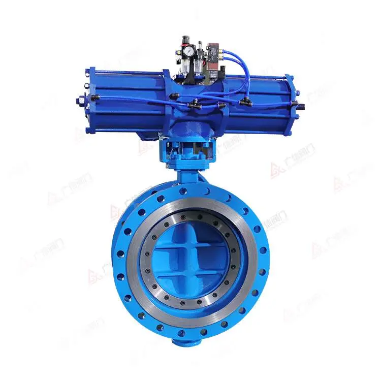 气动铸钢法兰蝶阀